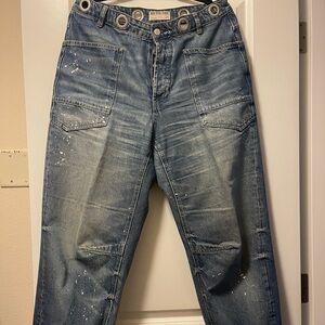 We The Free Moxie Pull On Barrel Jeans